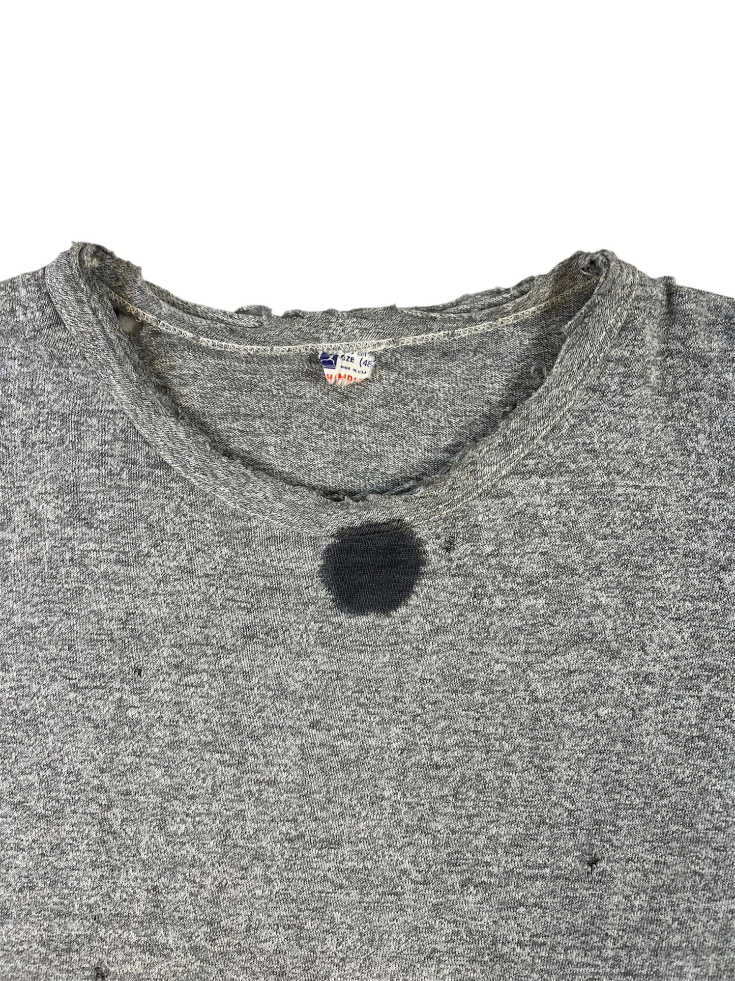 60s Champion Running Man Heather Grey T-shirt