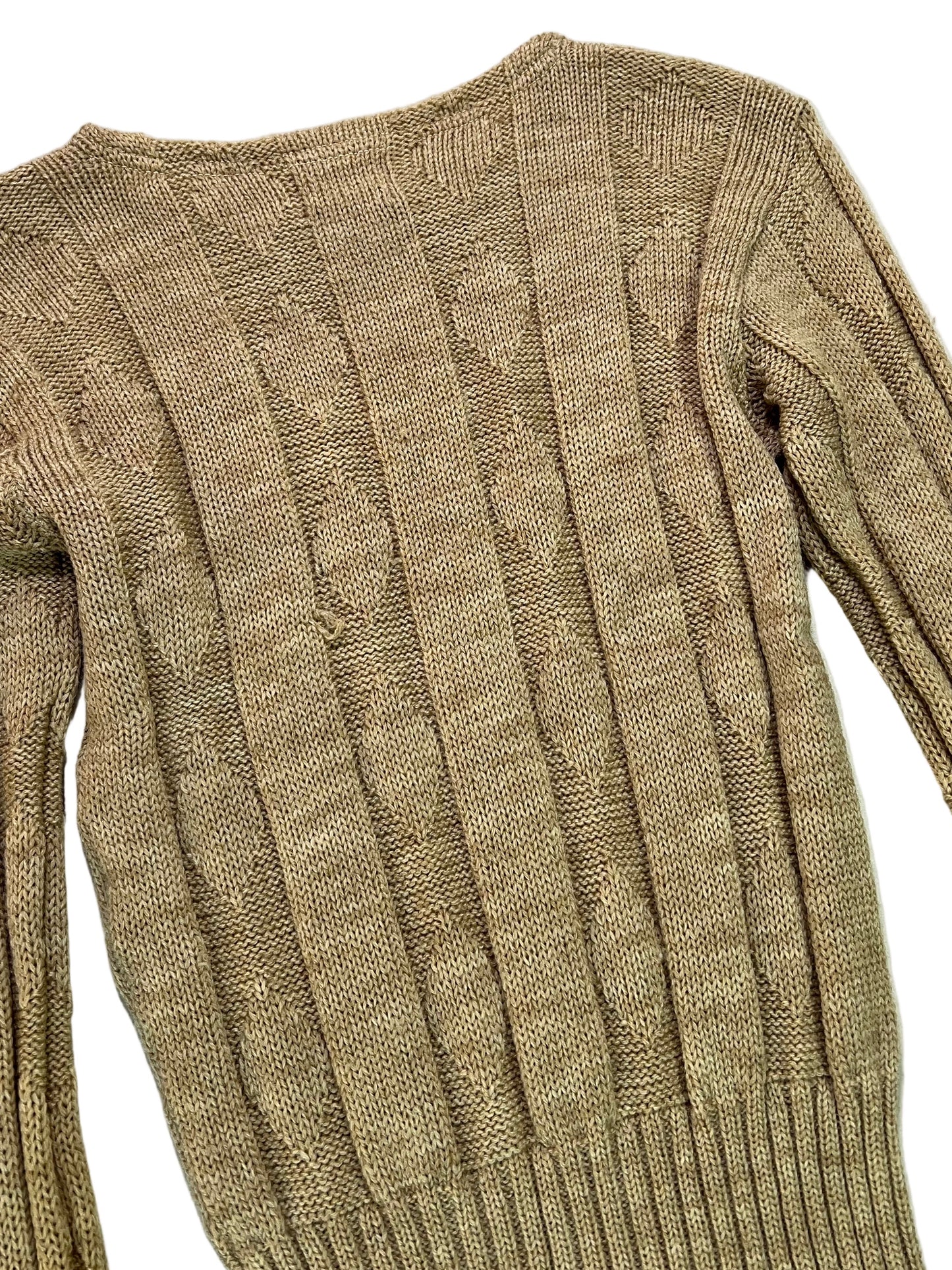 1940’s Sarby Sportswear Oatmeal Golfing Sweater