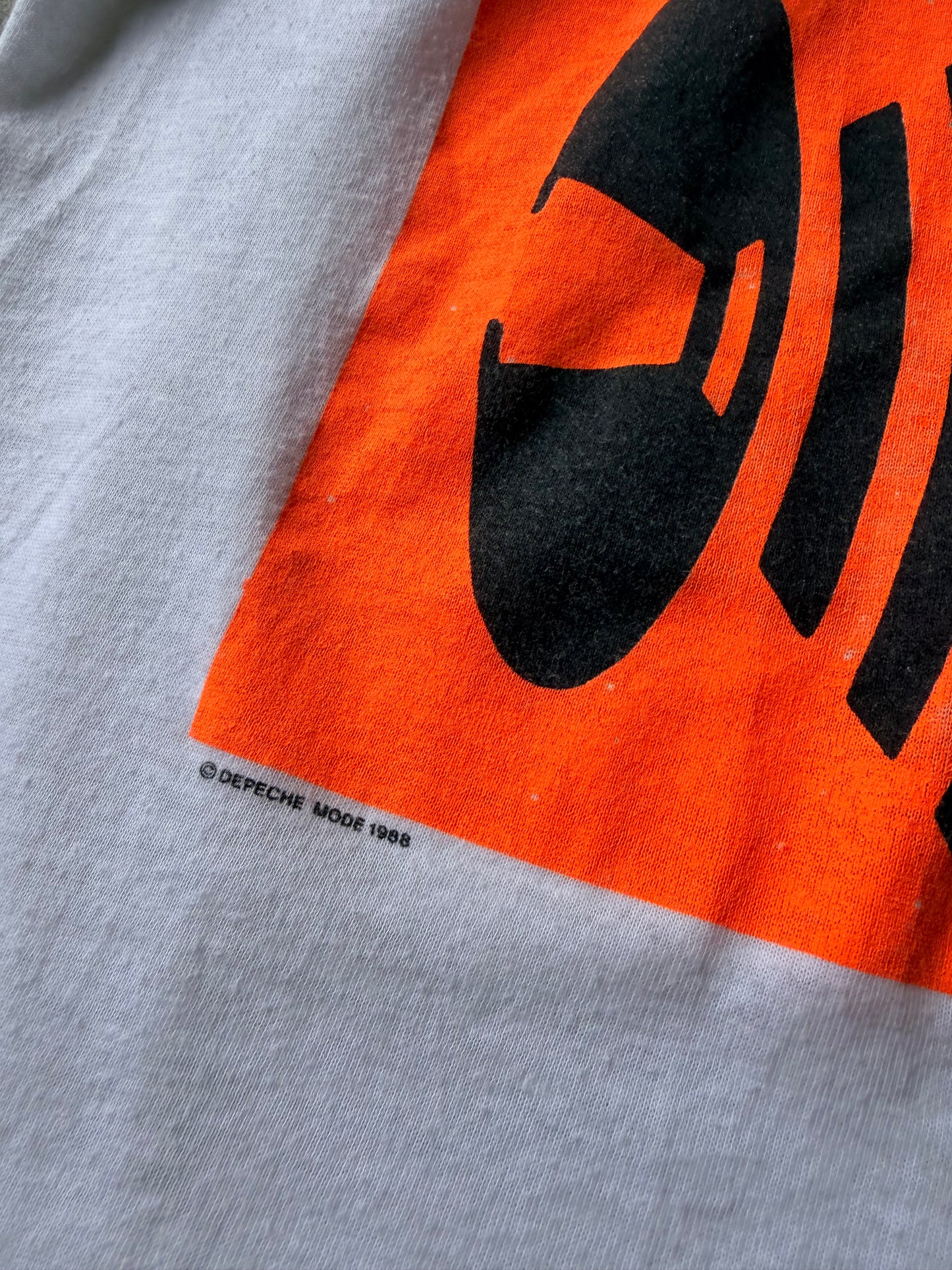 1987-88’ Depeche Mode Tour T-shirt