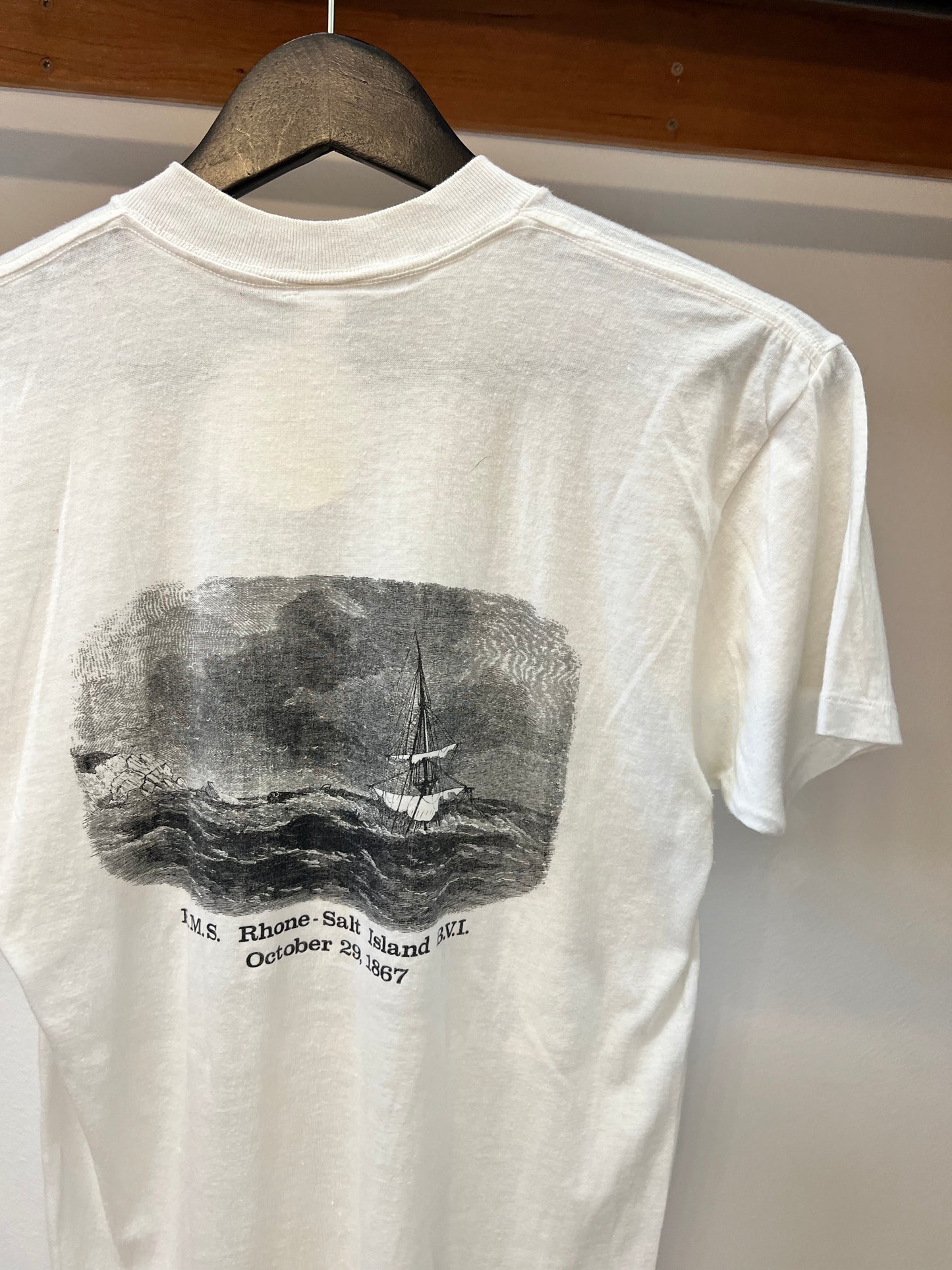 80s New England Shipwreck T-shirt