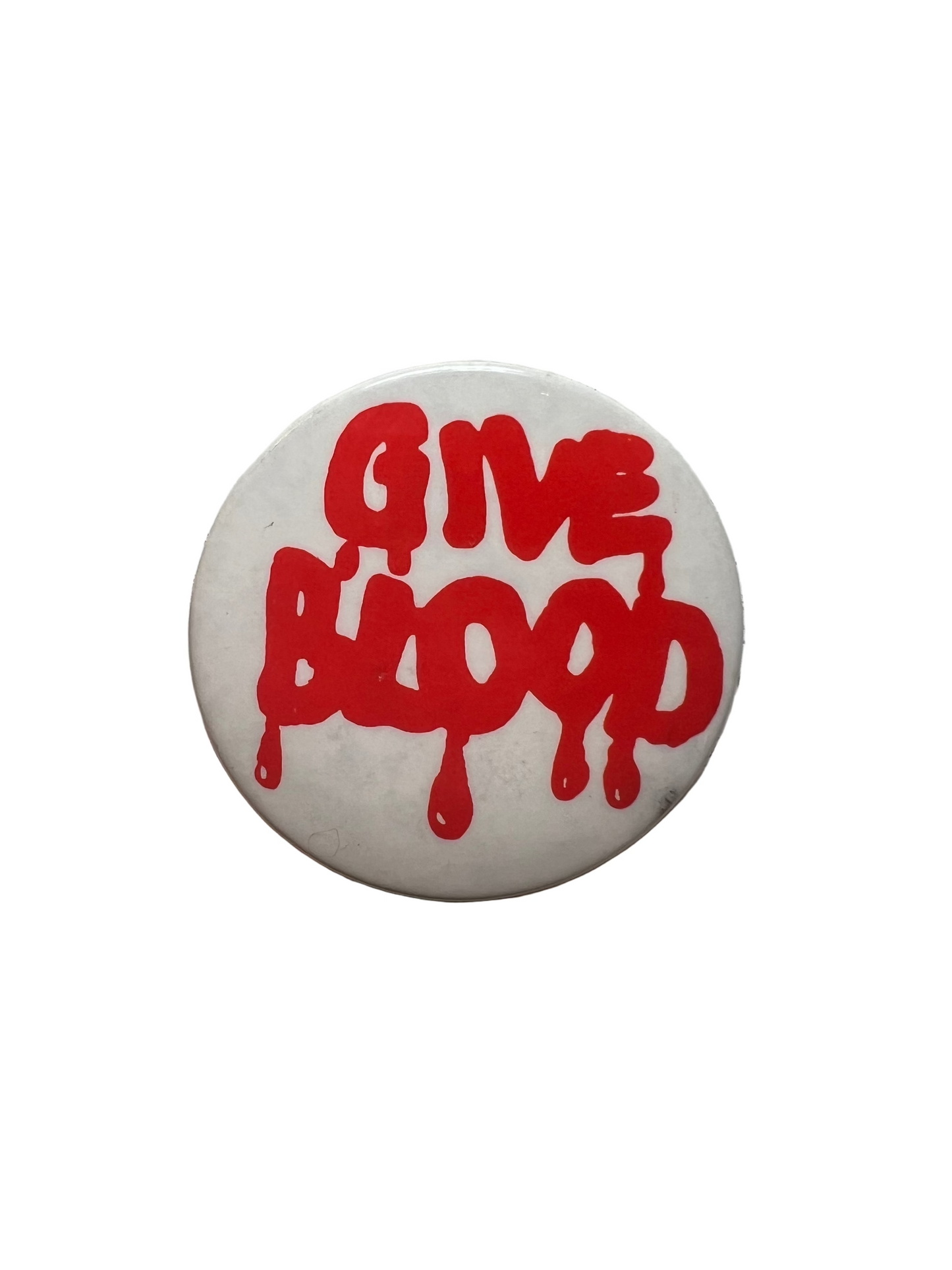 Vintage “Give Blood” Novelty Pin