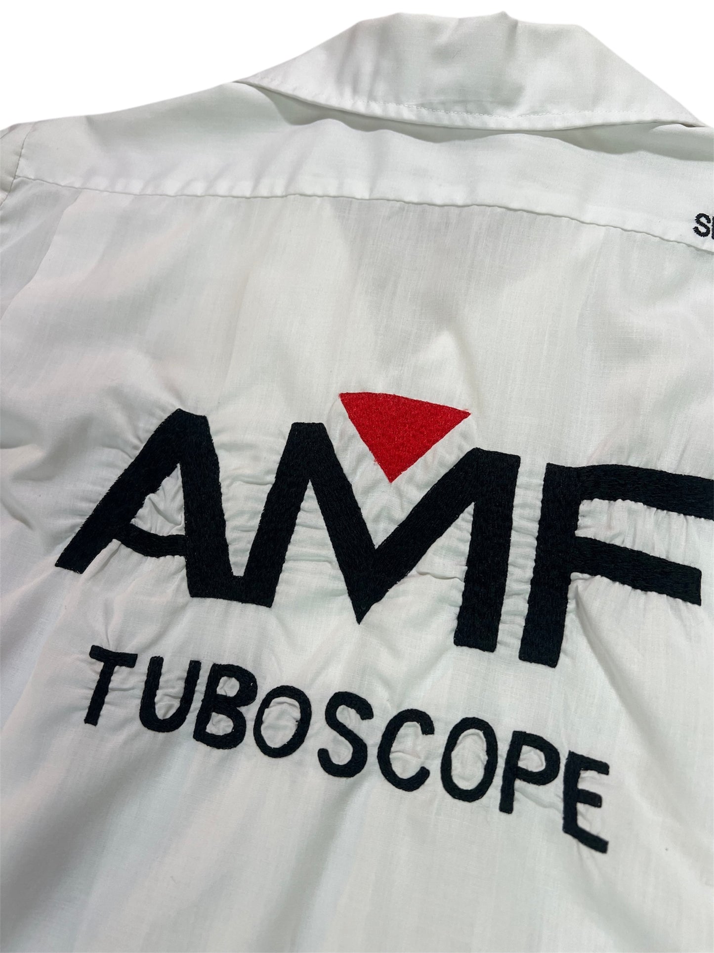 1970’s Chain Stitch “AMF Tuboscope” Short Sleeve Bowling Shirt