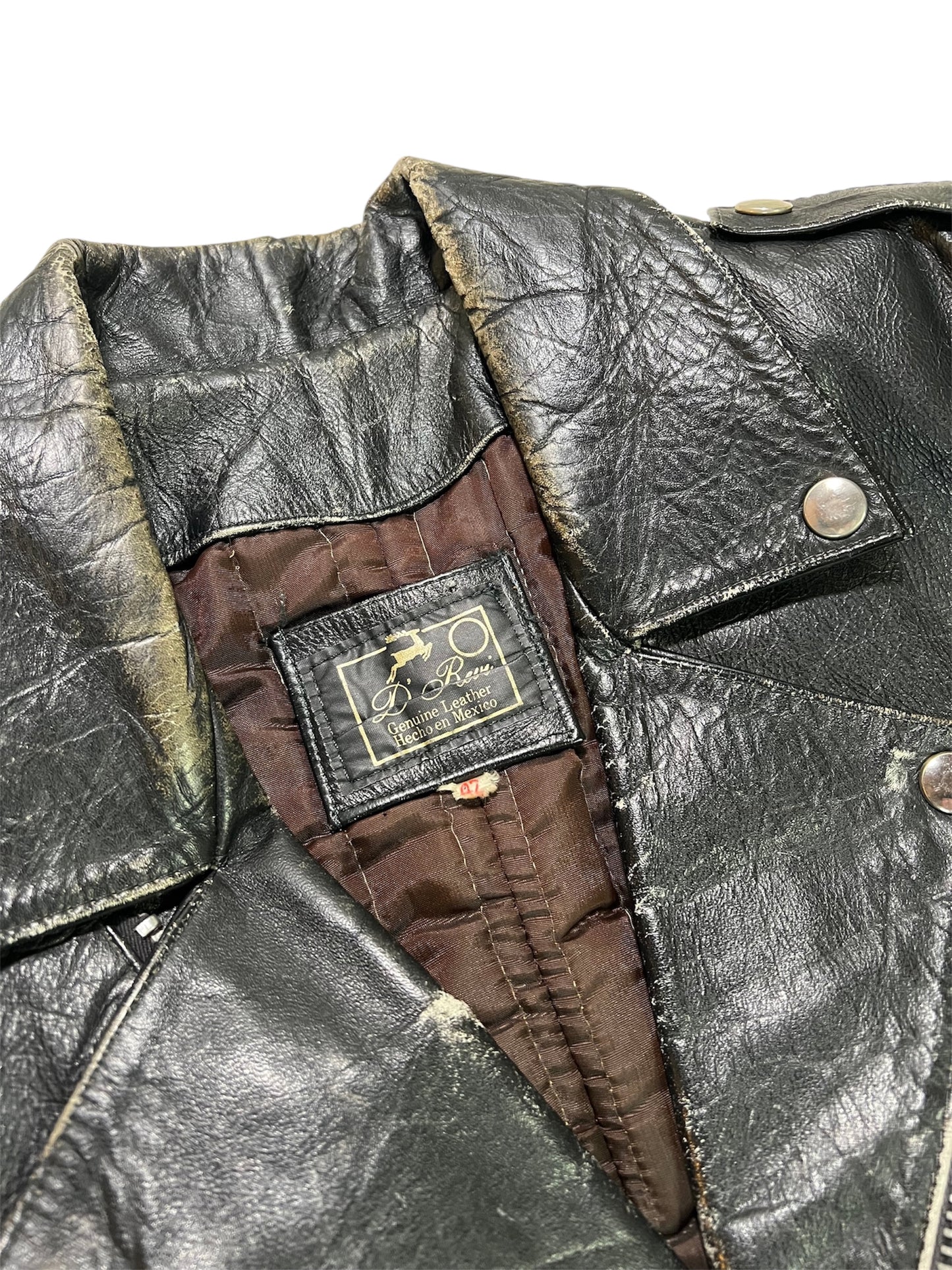 1970’s/80’s Made in Mexico Leather Jacket