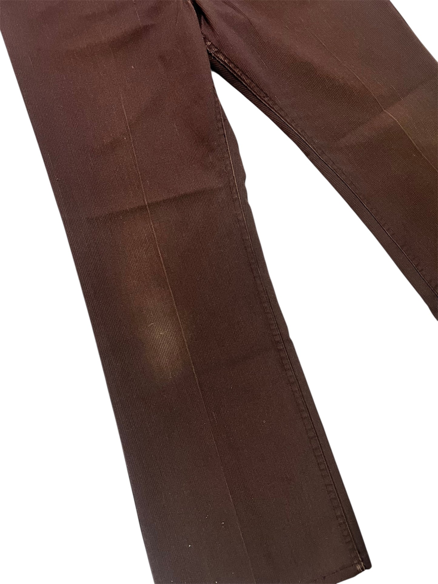 60s/70s Brown Corduroy Big E Levi’s Pants