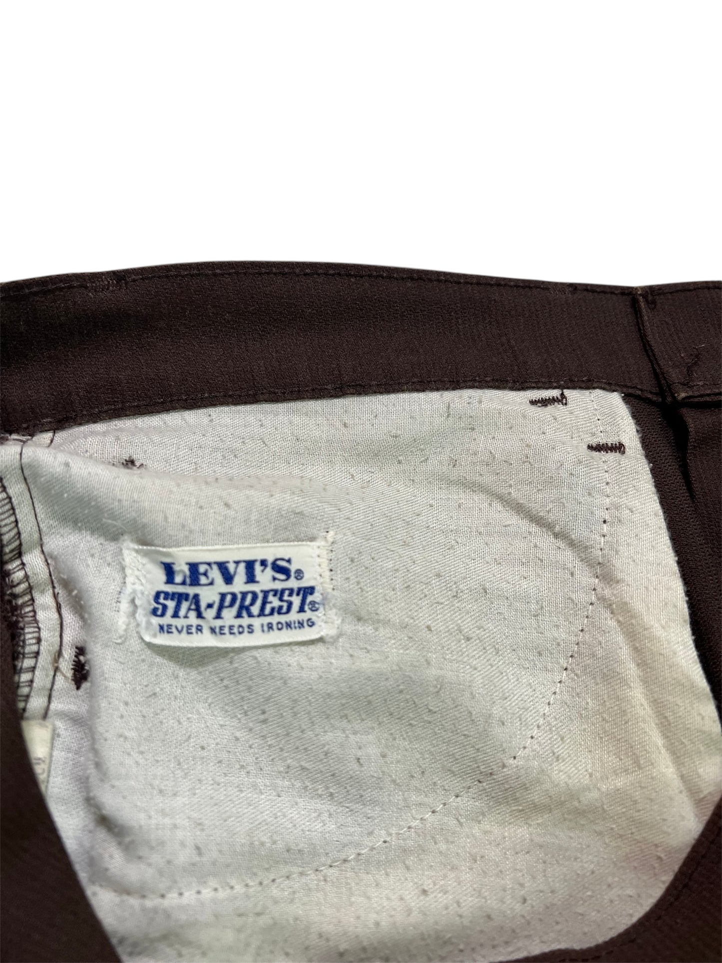 60s/70s Brown Corduroy Big E Levi’s Pants
