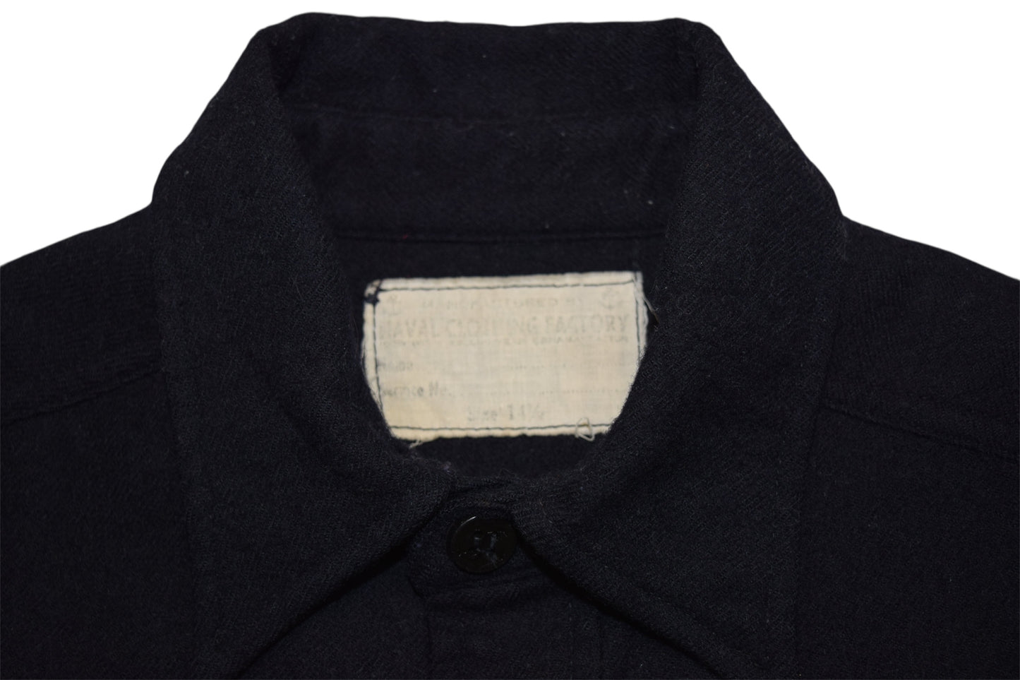 1940s WWII USN CPO Wool Button Up