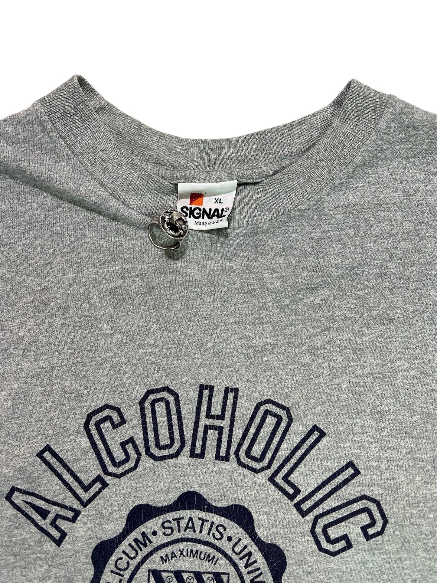 90s “Alcoholic State” Novelty T-shirt