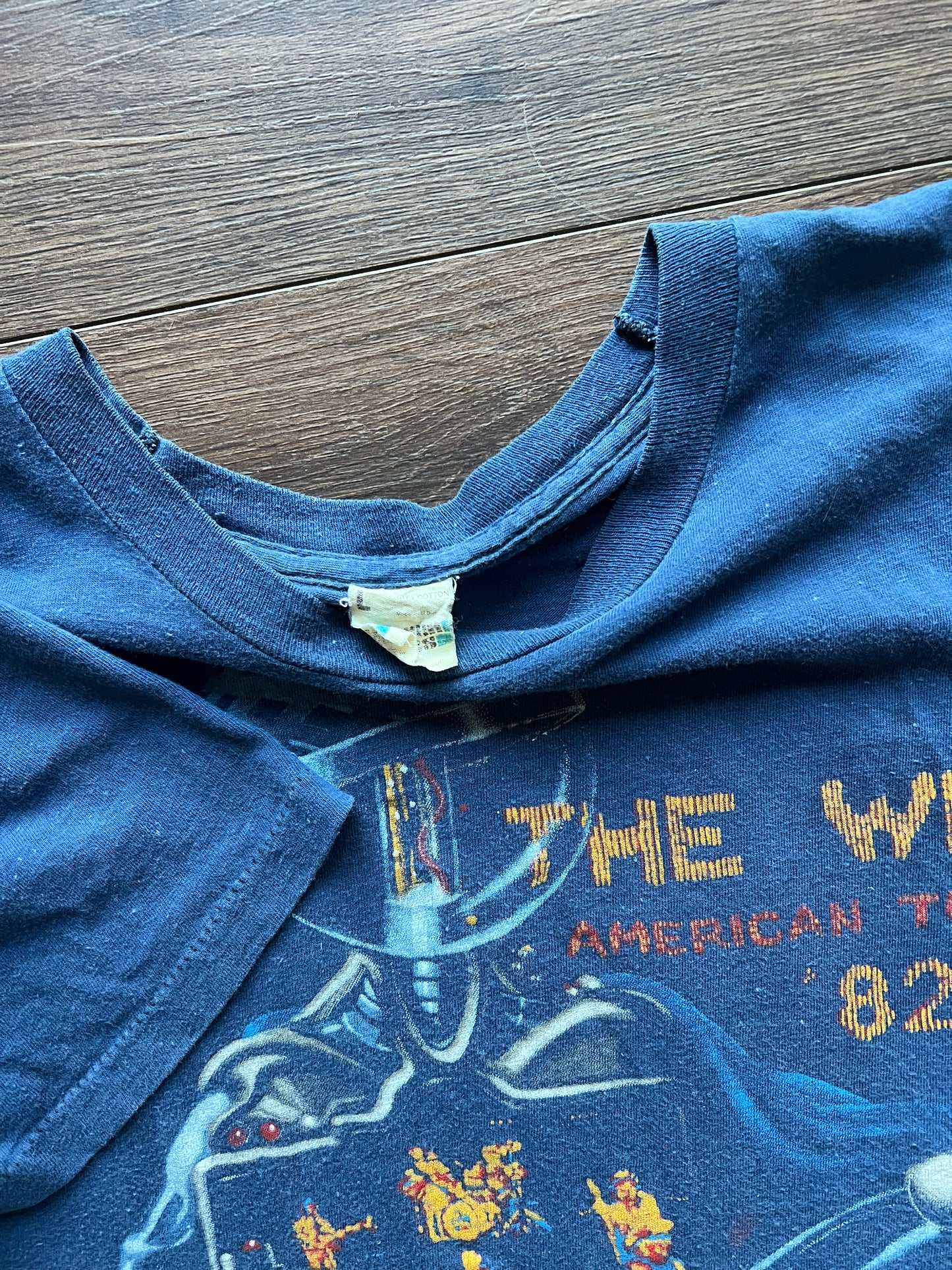 1982 The Who "American Tour" T-shirt