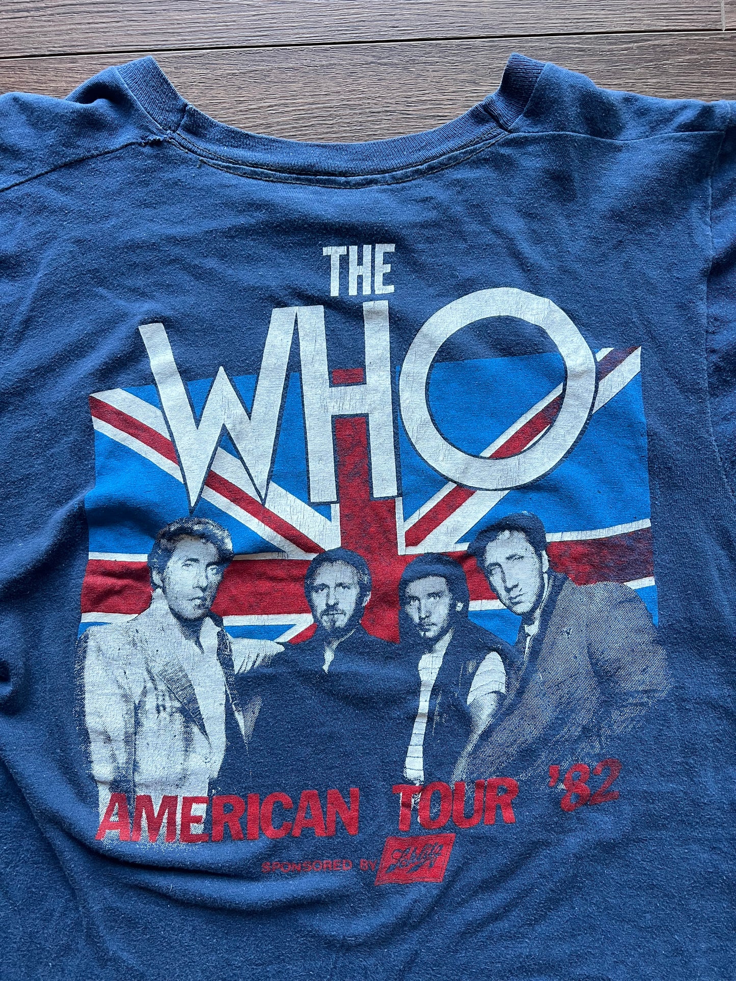 1982 The Who "American Tour" T-shirt