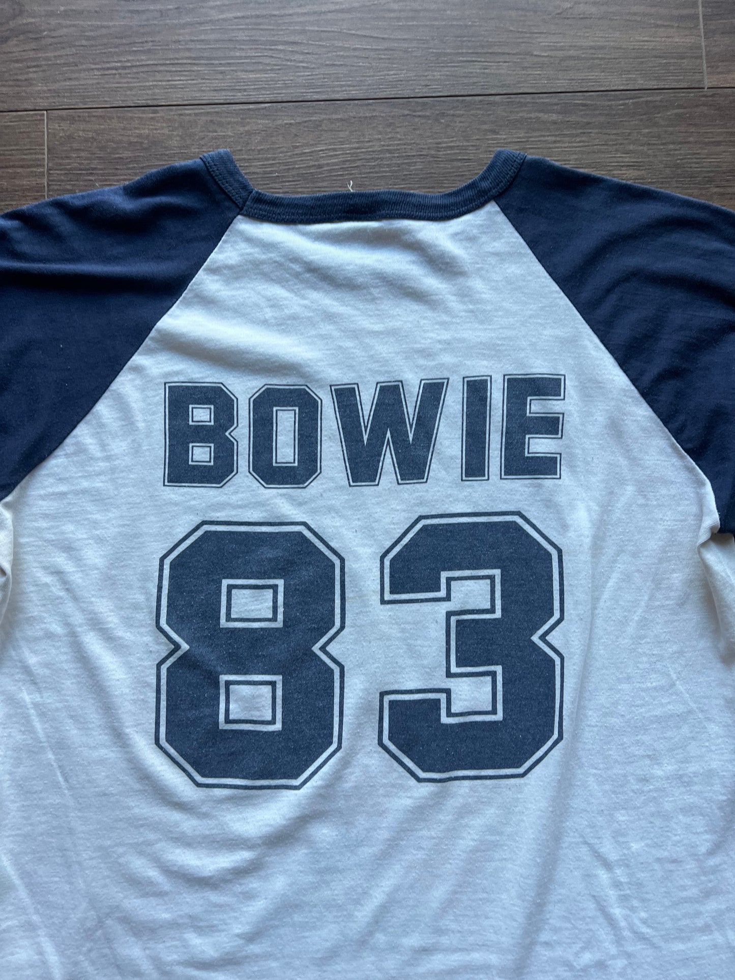 1983 David Bowie "Serious Moonlight Tour" T-shirt