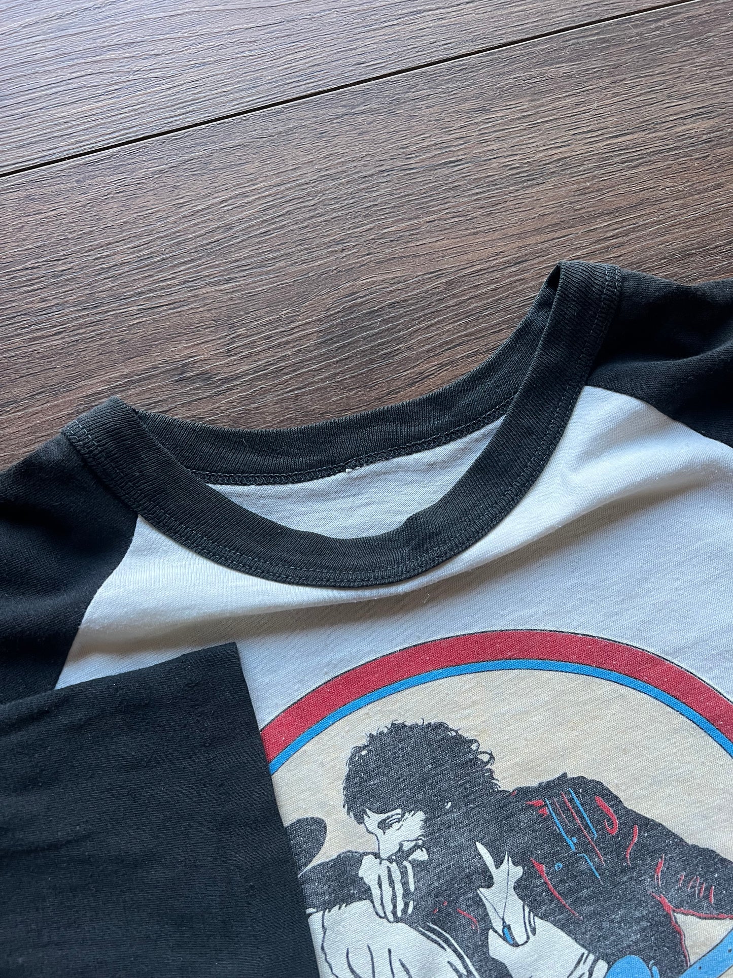 1981 Bruce Springsteen and The E Street Band "World Tour" Baseball T-shirt