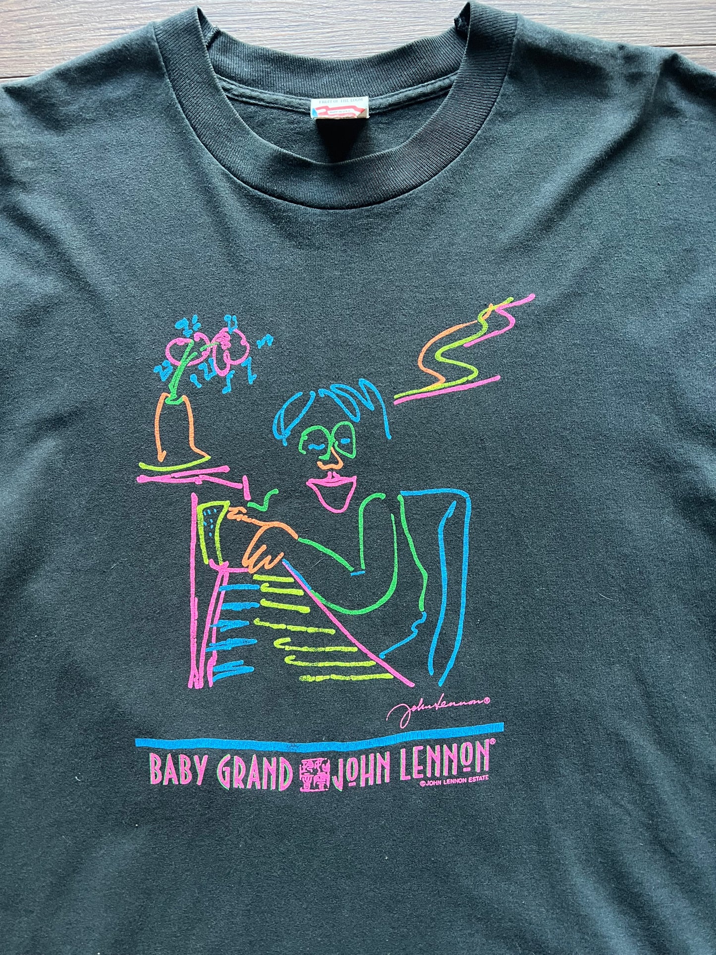 Vintage John Lennon "Baby Grand" Art T-shirt