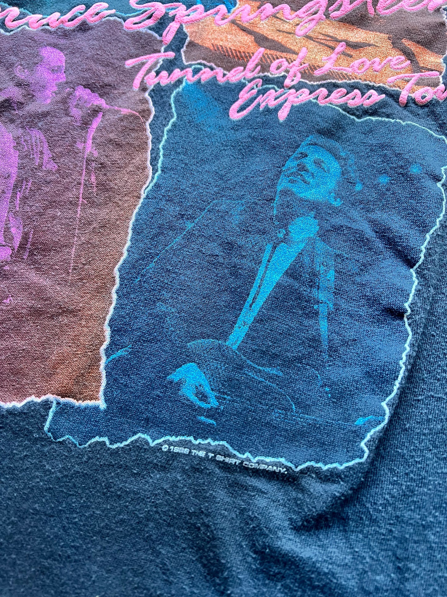 1986 Bruce Springsteen Tunnel of Love Express Tour T-shirt