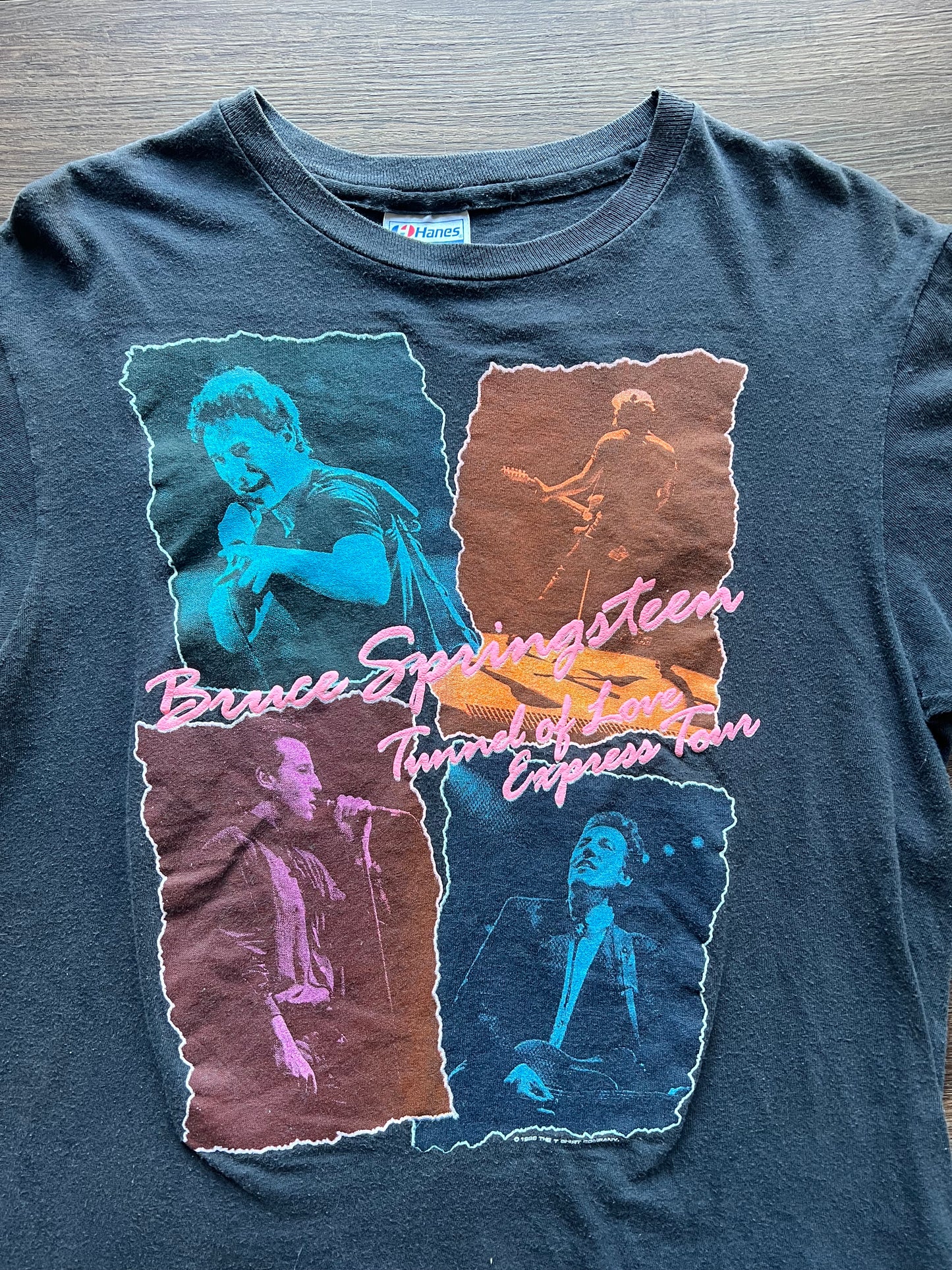 1986 Bruce Springsteen Tunnel of Love Express Tour T-shirt