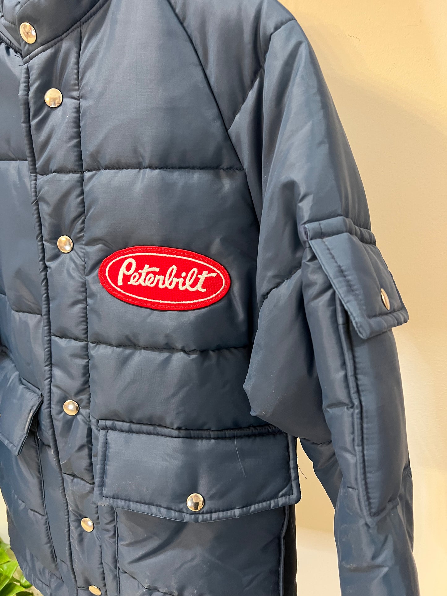 80s Peterbilt Puffer Jacket